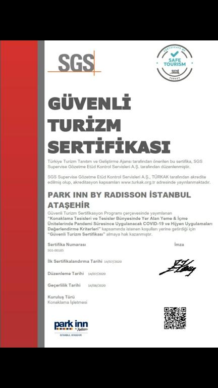 Park Inn By Radisson Istanbul Ataşehir Resim 3