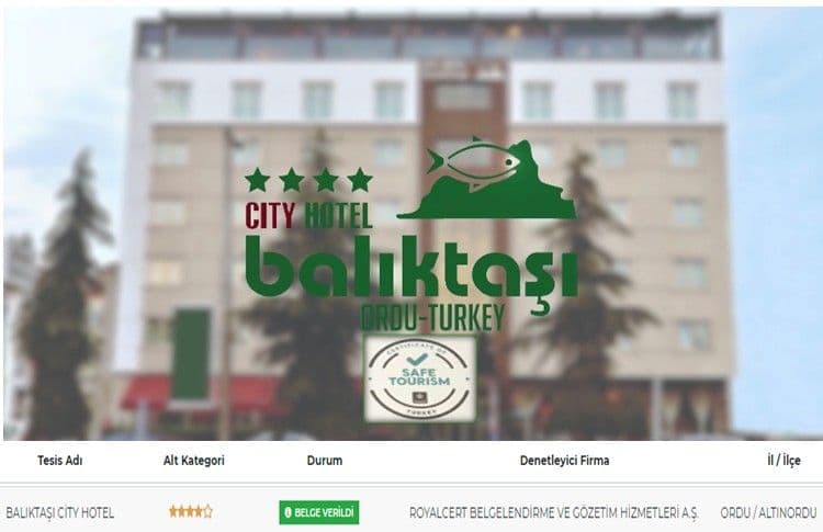 Balıktaşı City Otel