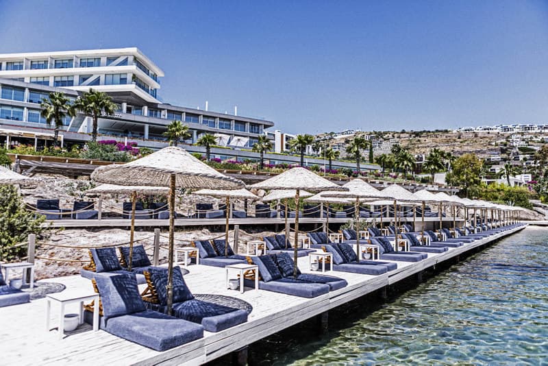 Cape Bodrum Luxury Hotel Beach