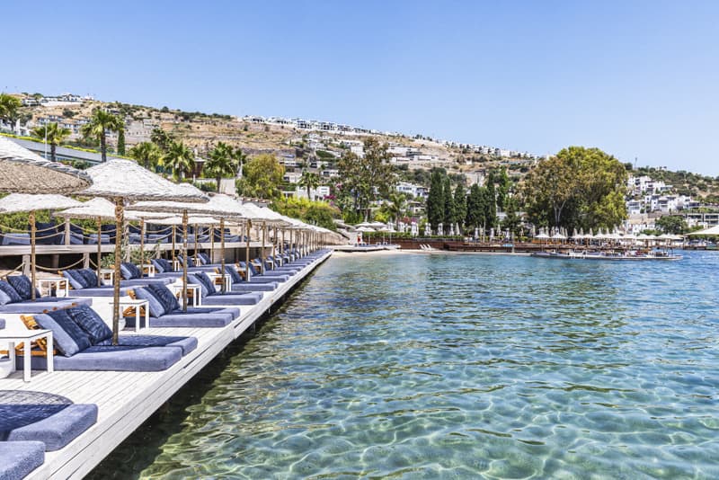 Cape Bodrum Luxury Hotel Beach