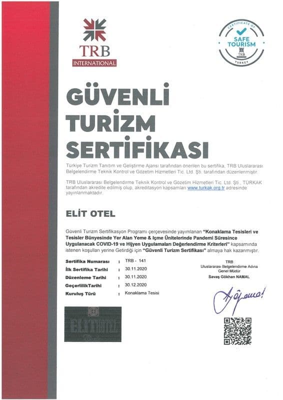 Elit Hotel Çorlu Tekirdağ
