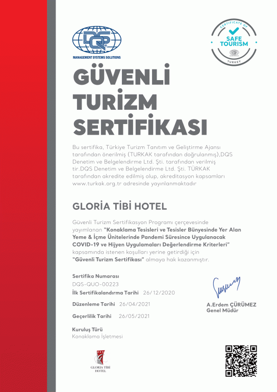 Gloria Tibi Hotel Samsun