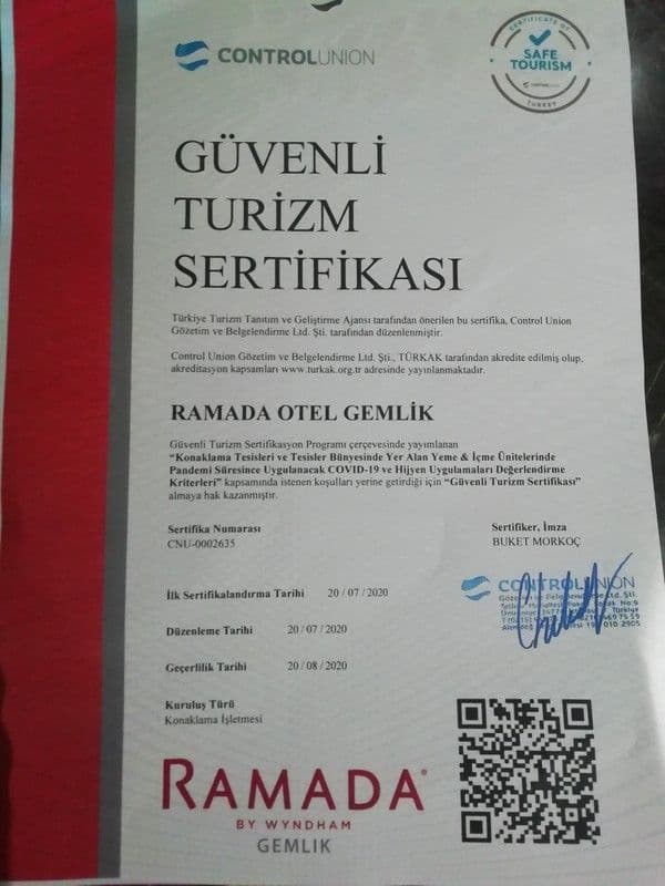 Ramada By Wyndham Gemlik Hotel & Spa