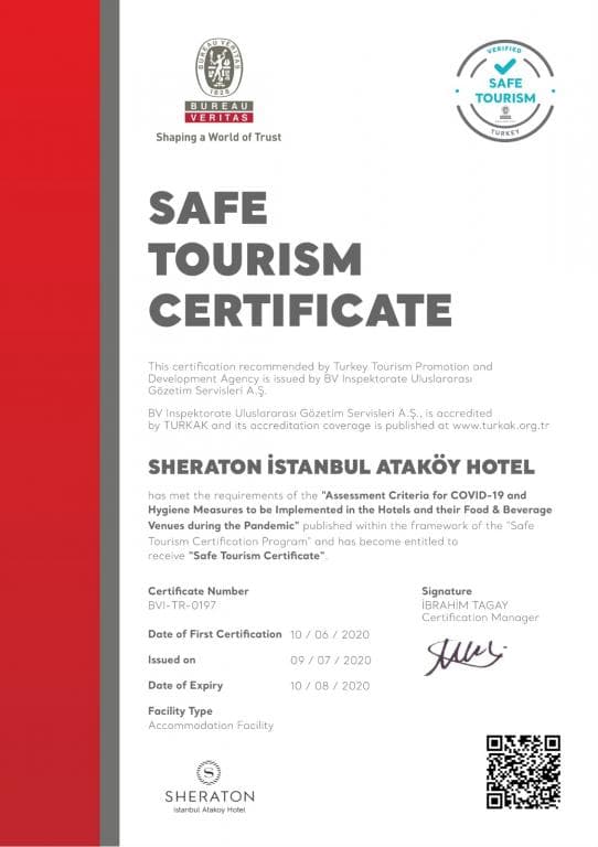Sheraton İstanbul Ataköy Hotel