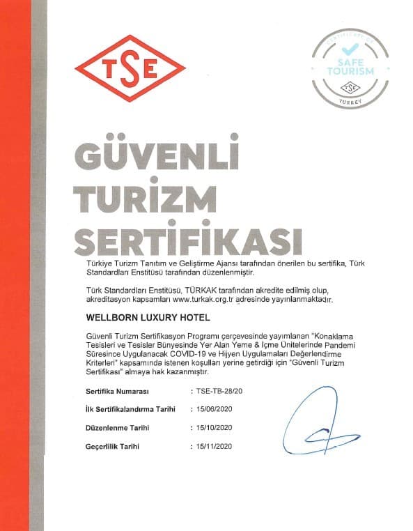 Wellborn Luxury Hotel Kocaeli