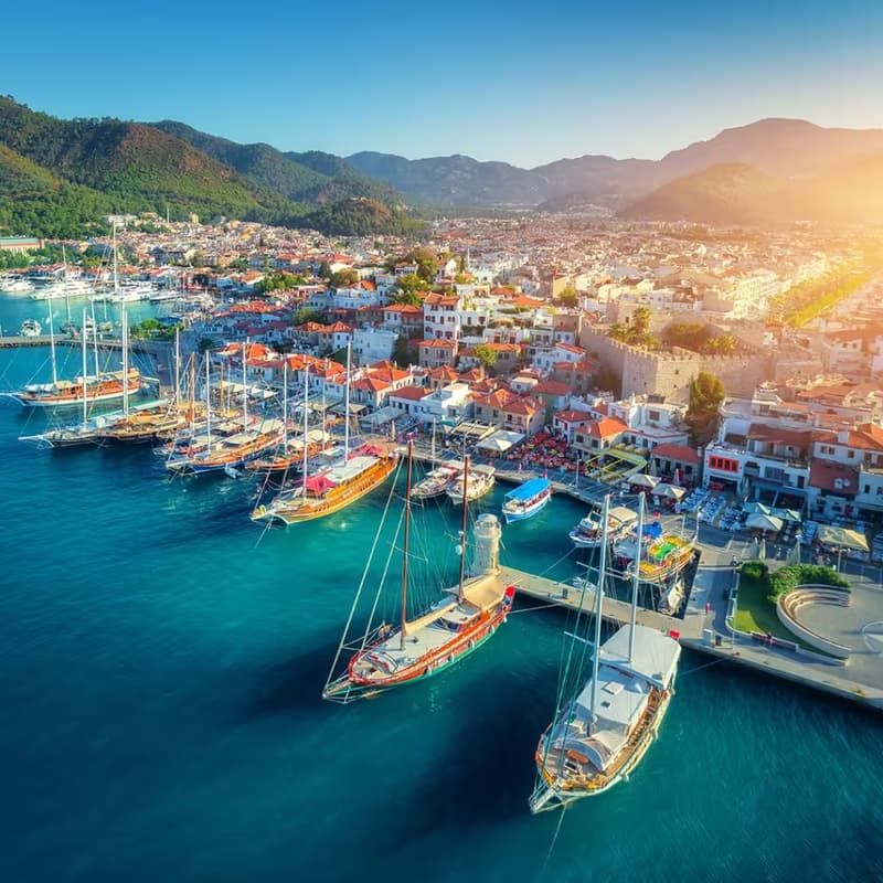 İstanbul Çıkışlı Deniz Ürünleri Festivali & Marmaris Datça Akyaka Turu