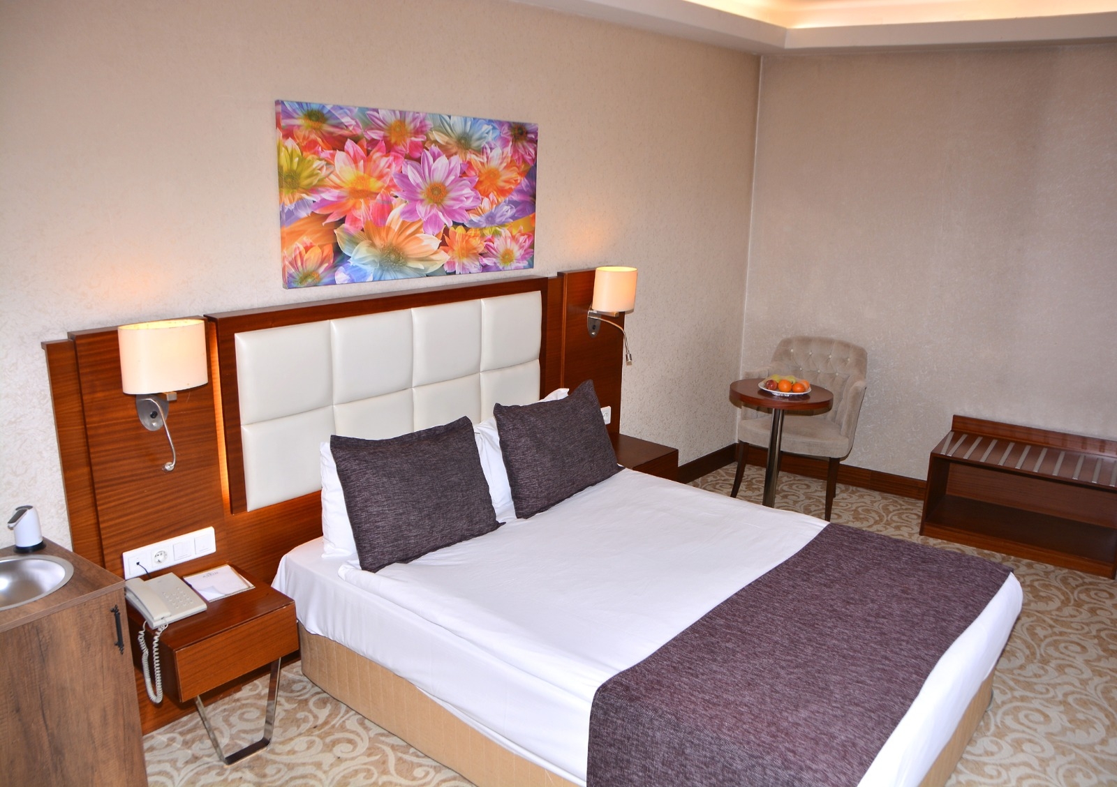 Standart French Double Yataklı Oda Resim